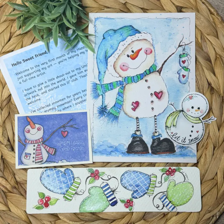 Snowman Themed - Warm Hearts