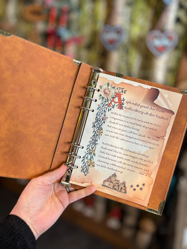 Letters can be collected to create a storybook!