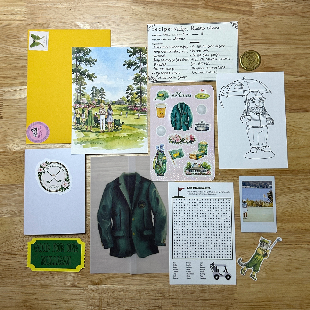 April Mail-The Masters Golf Tournament