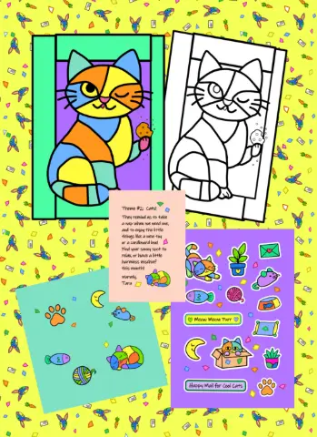 Glassafras Art Mail Club gallery 1