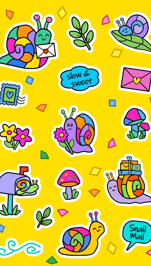 Vibrant Sticker Sheet!