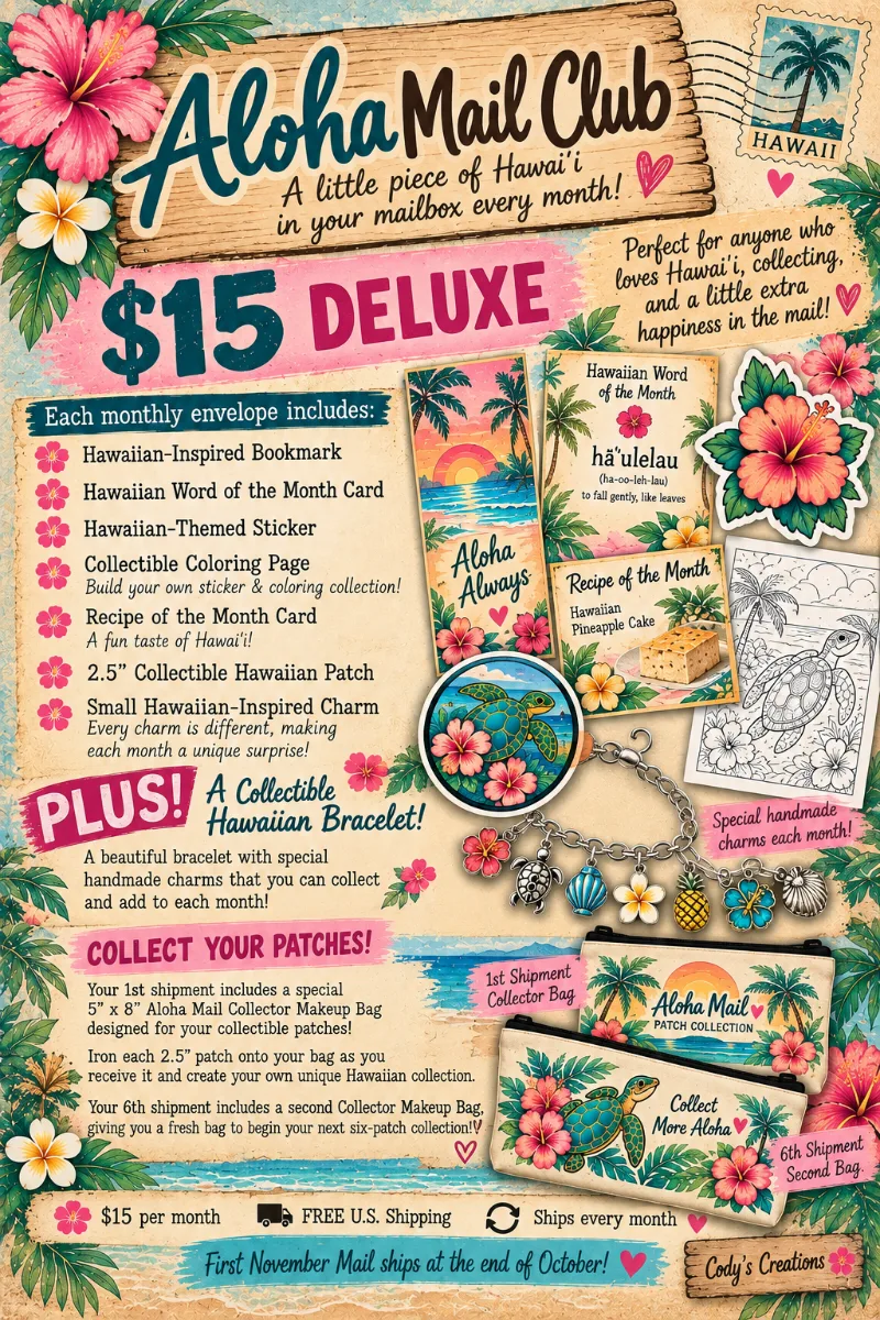 Deluxe Aloha Mail Club